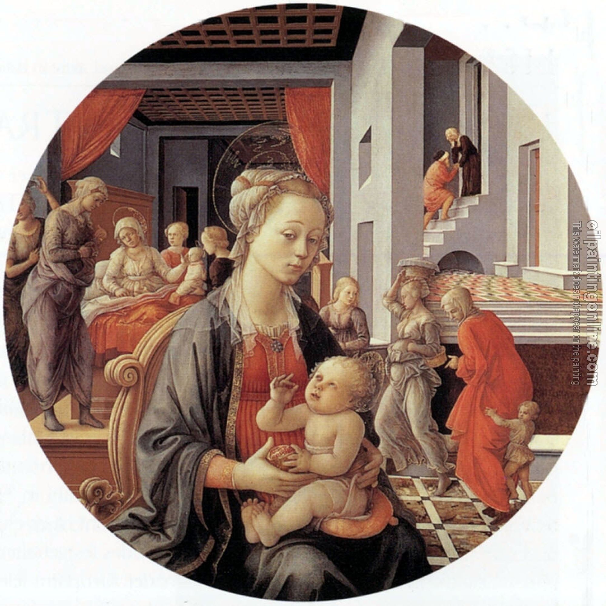 Lippi, Filippino - Madonna and Child